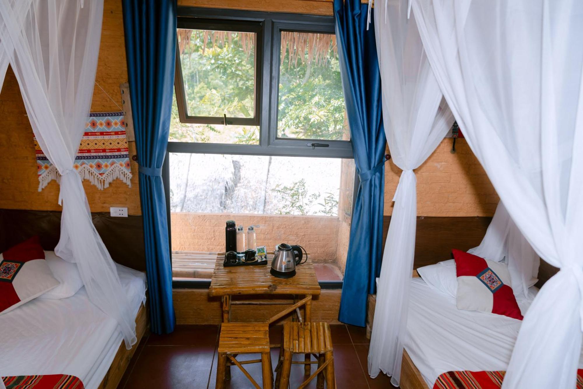 Pu Luong Homestay & Tours Huong Ba Thuoc Exterior photo