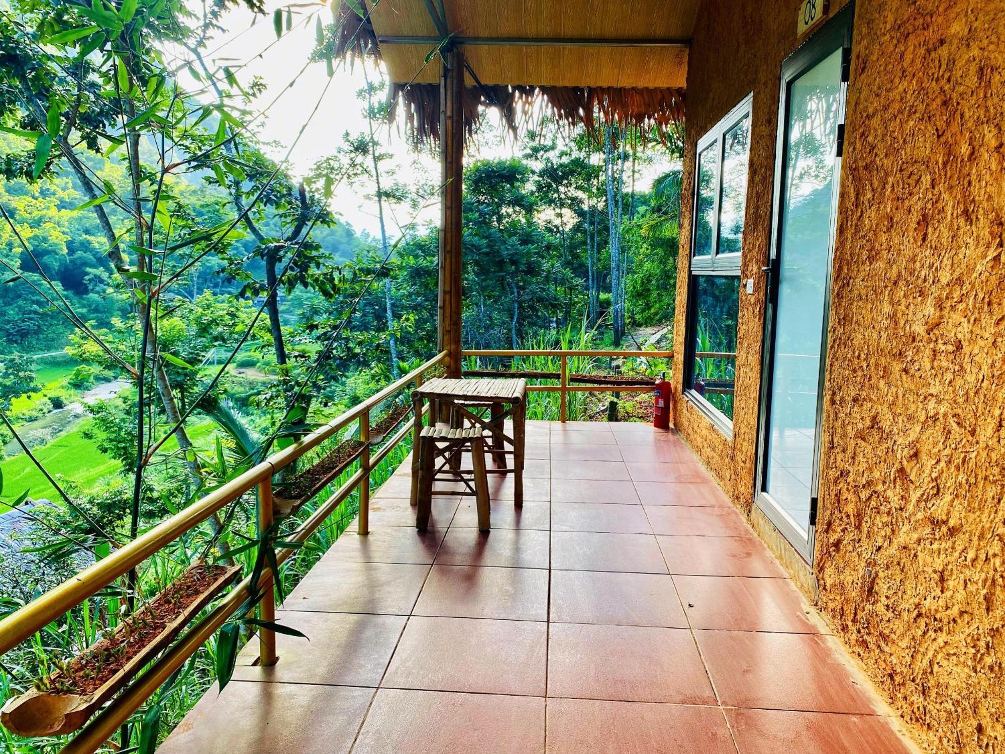 Pu Luong Homestay & Tours Huong Ba Thuoc Exterior photo