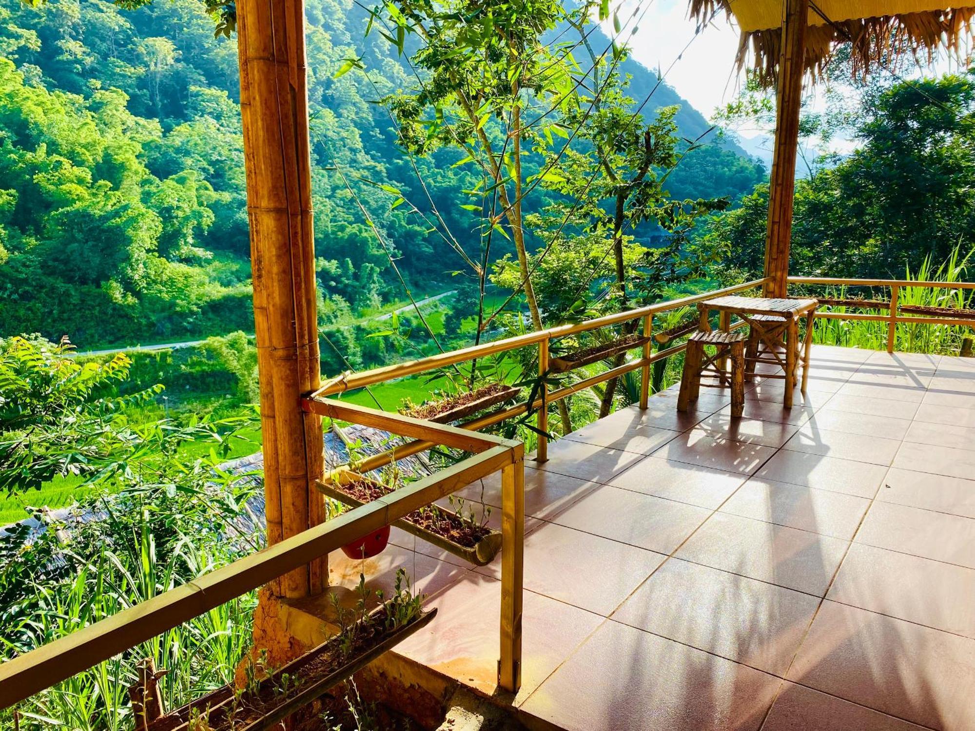 Pu Luong Homestay & Tours Huong Ba Thuoc Exterior photo