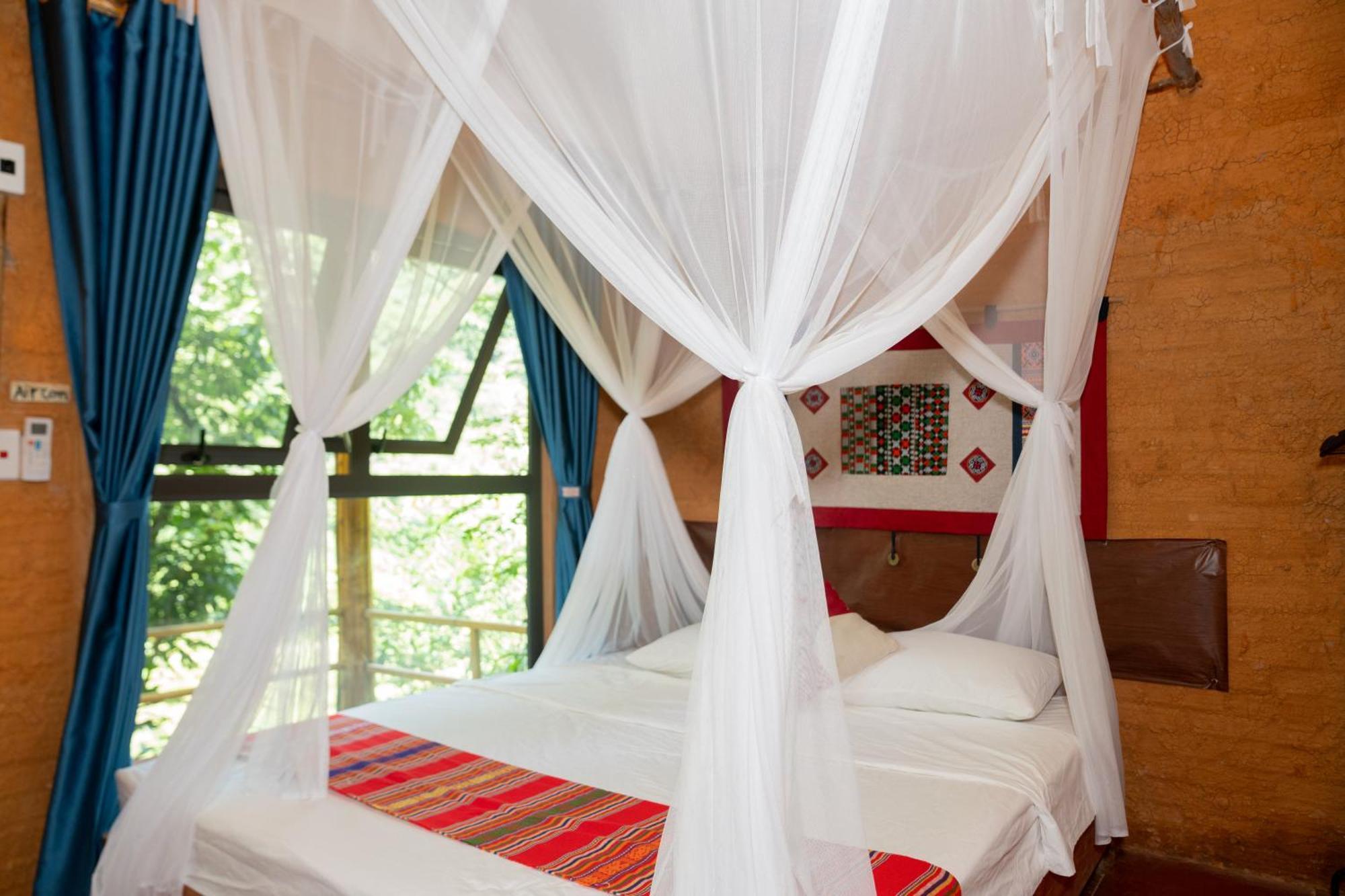 Pu Luong Homestay & Tours Huong Ba Thuoc Exterior photo