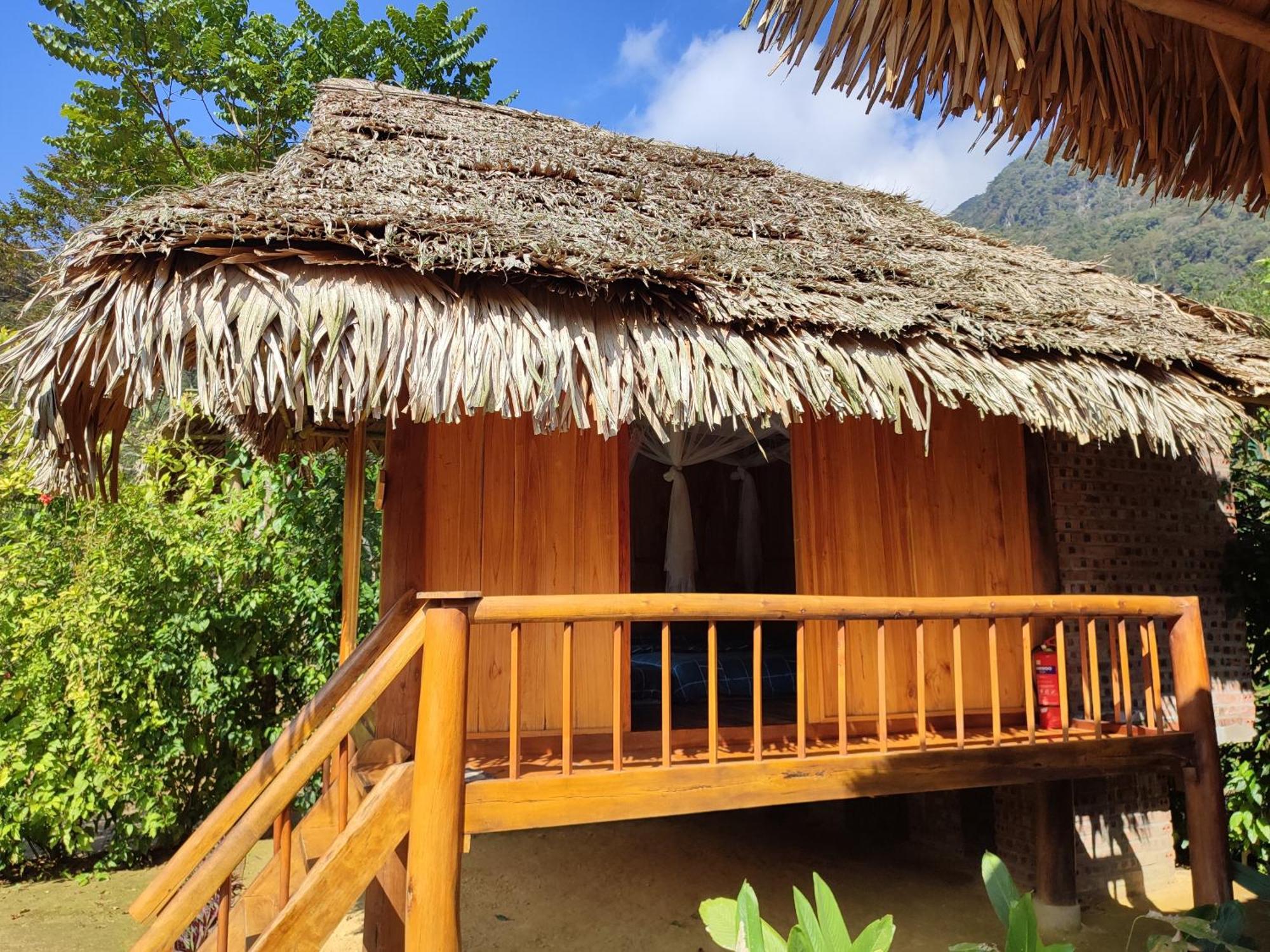 Pu Luong Homestay & Tours Huong Ba Thuoc Exterior photo