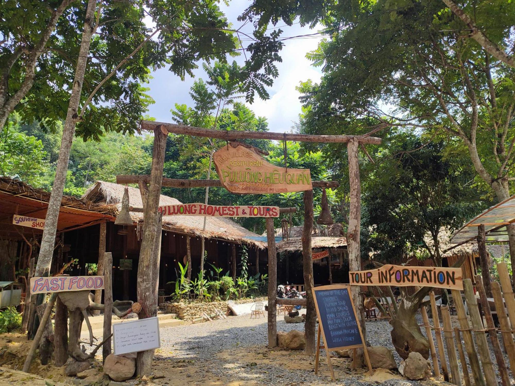 Pu Luong Homestay & Tours Huong Ba Thuoc Exterior photo